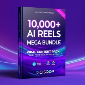 10,000+ AI Reels Mega Bundle 🎥 | Viral Content Pack for Instagram, TikTok & Shorts 🚀